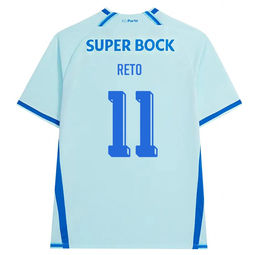 Danxen Hombre Camiseta Alice Reto #11 Cianclaro Azul Equipación Tercera 2026/27 La Camisa México