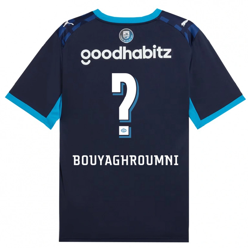 Danxen Hombre Camiseta Jaafar Bouyaghroumni #0 Azuldodger Azulreal Equipación Tercera 2026/27 La Camisa México