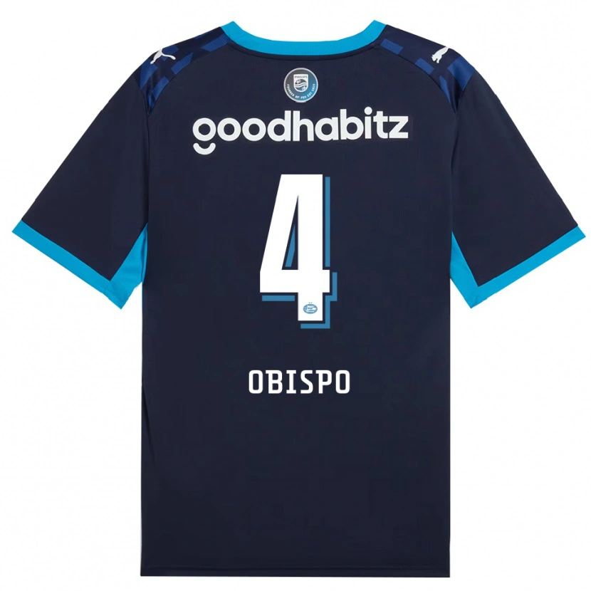Danxen Hombre Camiseta Armando Obispo #4 Azuldodger Azulreal Equipación Tercera 2026/27 La Camisa México