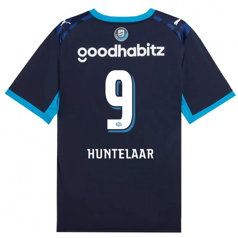 Danxen Hombre Camiseta Seb Huntelaar #9 Azuldodger Azulreal Equipación Tercera 2026/27 La Camisa México