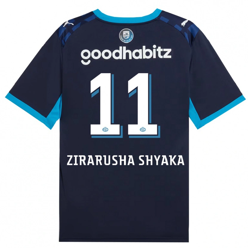 Danxen Hombre Camiseta David Zirarusha Shyaka #11 Azuldodger Azulreal Equipación Tercera 2026/27 La Camisa México