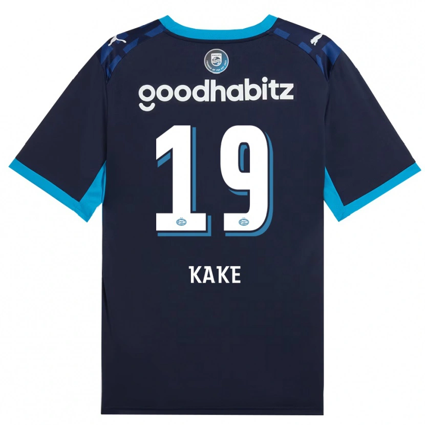 Danxen Hombre Camiseta Souhel Kake #19 Azuldodger Azulreal Equipación Tercera 2026/27 La Camisa México
