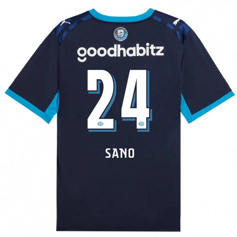 Danxen Hombre Camiseta Kodai Sano #24 Azuldodger Azulreal Equipación Tercera 2026/27 La Camisa México