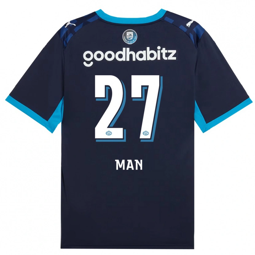 Danxen Hombre Camiseta Dennis Man #27 Azuldodger Azulreal Equipación Tercera 2026/27 La Camisa México