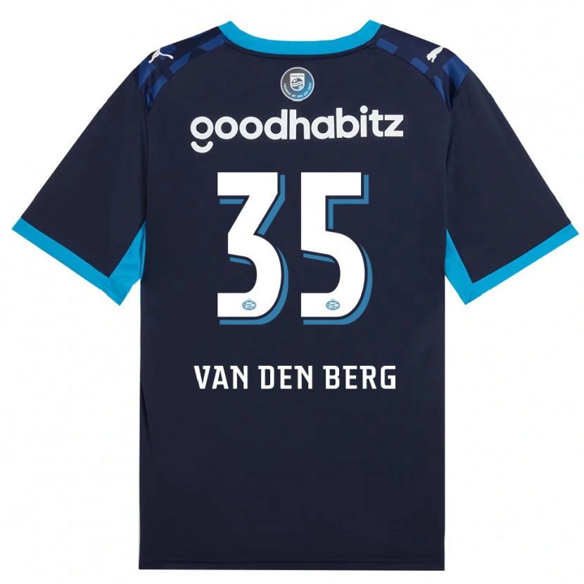 Danxen Hombre Camiseta Joël Van Den Berg #35 Azuldodger Azulreal Equipación Tercera 2026/27 La Camisa México
