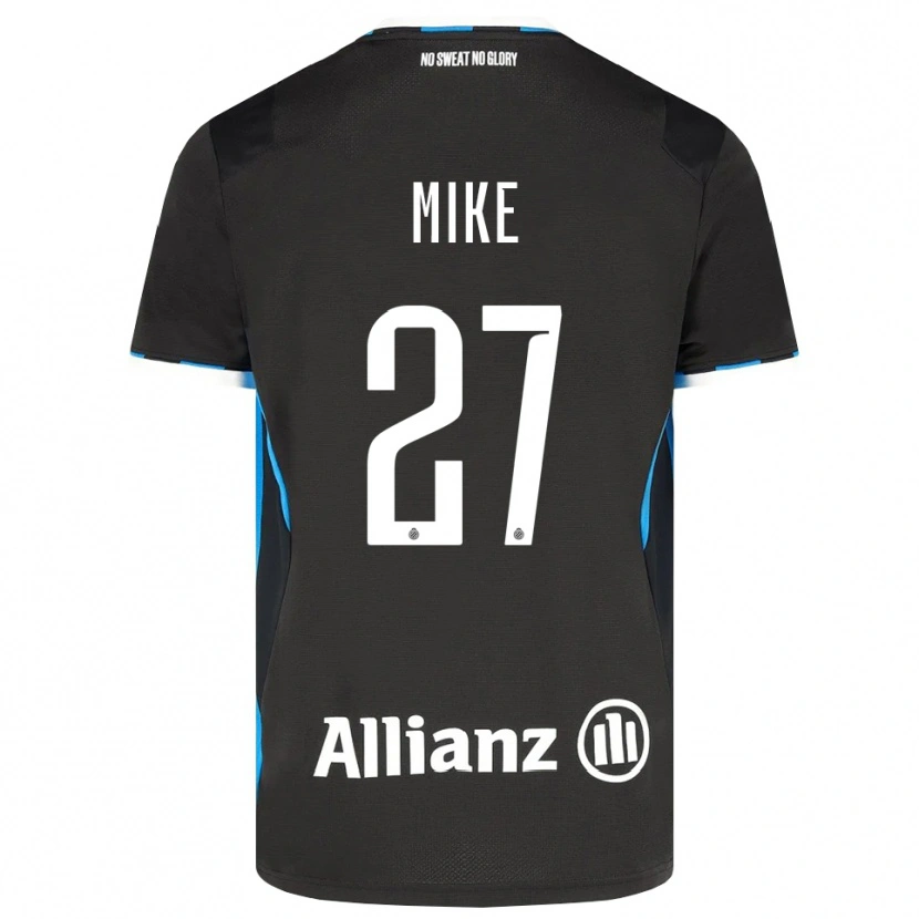 Danxen Hombre Camiseta Wisdom Mike #27 Negro Rojo Azul 1ª Equipación 2026/27 La Camisa México