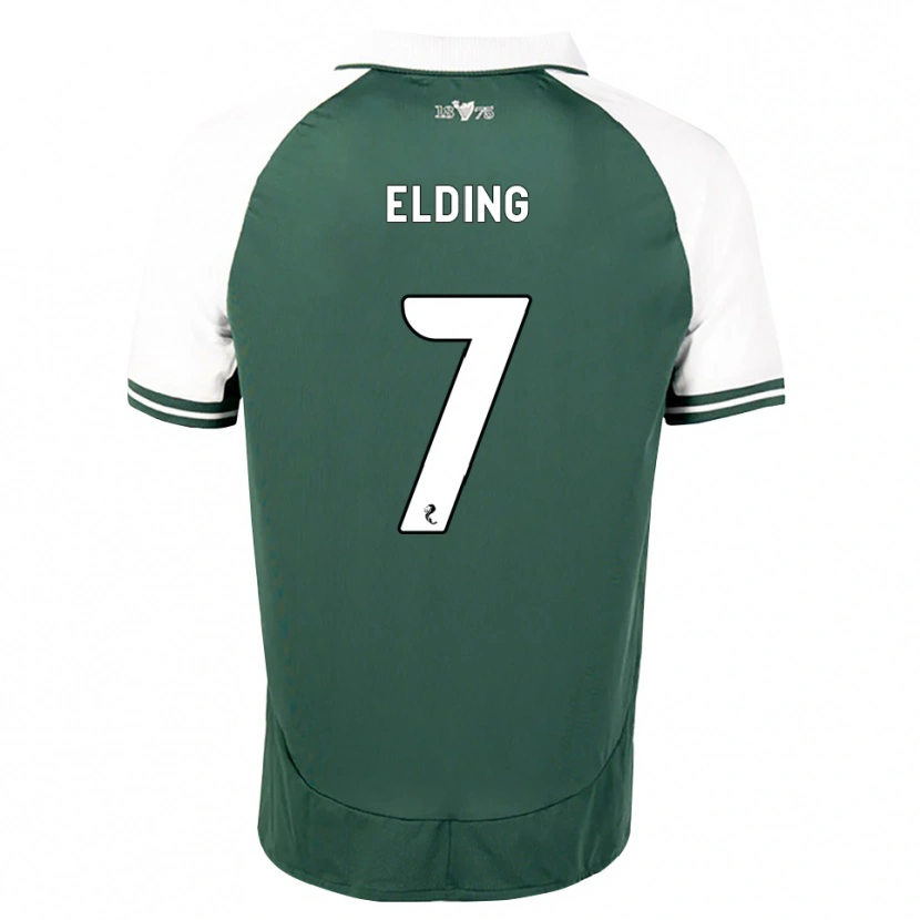 Danxen Mujer Camiseta Owen Elding #7 Verde Marino Blanco 1ª Equipación 2026/27 La Camisa México