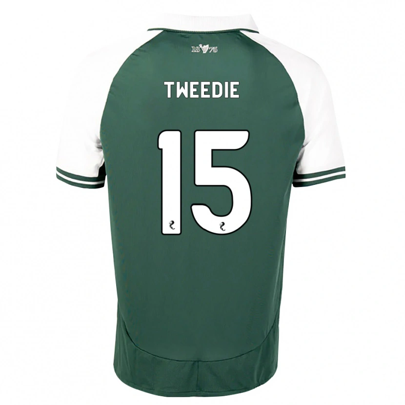 Danxen Mujer Camiseta Lia Tweedie #15 Verde Marino Blanco 1ª Equipación 2026/27 La Camisa México