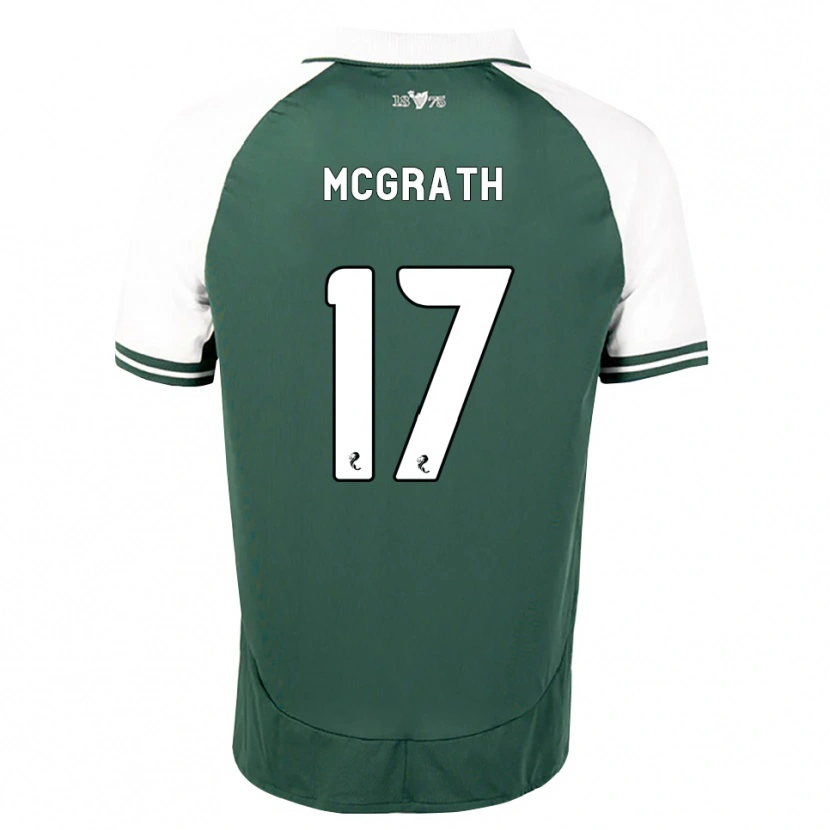 Danxen Mujer Camiseta Jamie Mcgrath #17 Verde Marino Blanco 1ª Equipación 2026/27 La Camisa México