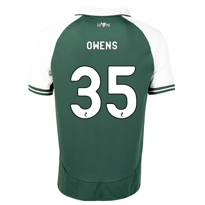 Danxen Mujer Camiseta Freddie Owens #35 Verde Marino Blanco 1ª Equipación 2026/27 La Camisa México