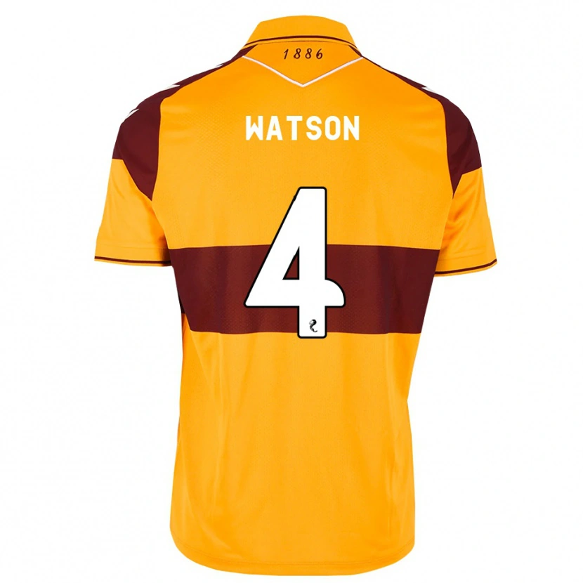 Danxen Mujer Camiseta Chelsie Watson #4 Granate Naranja 1ª Equipación 2026/27 La Camisa México