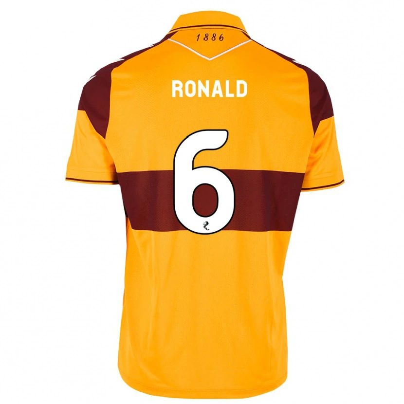 Danxen Mujer Camiseta Lucy Ronald #6 Granate Naranja 1ª Equipación 2026/27 La Camisa México