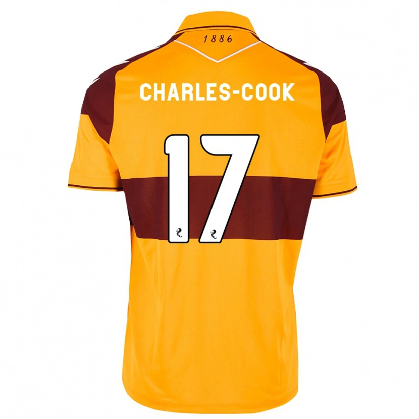 Danxen Mujer Camiseta Regan Charles-Cook #17 Granate Naranja 1ª Equipación 2026/27 La Camisa México