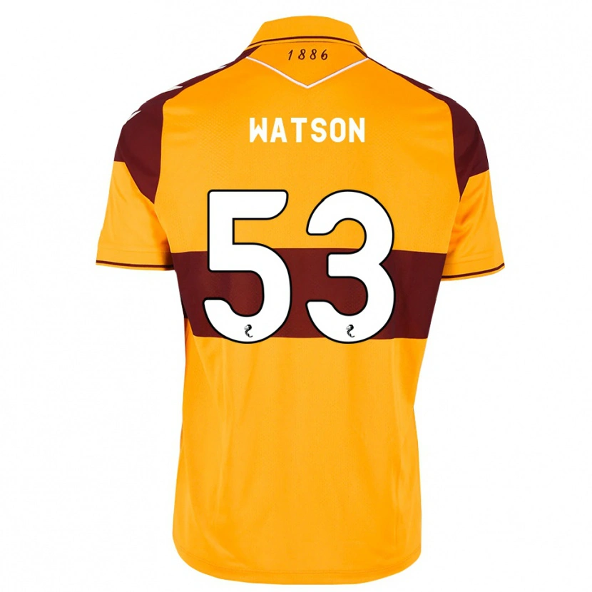 Danxen Mujer Camiseta Blane Watson #53 Granate Naranja 1ª Equipación 2026/27 La Camisa México