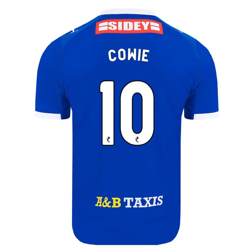 Danxen Mujer Camiseta Ellie-May Cowie #10 Azul Rojo Amarillo 1ª Equipación 2026/27 La Camisa México