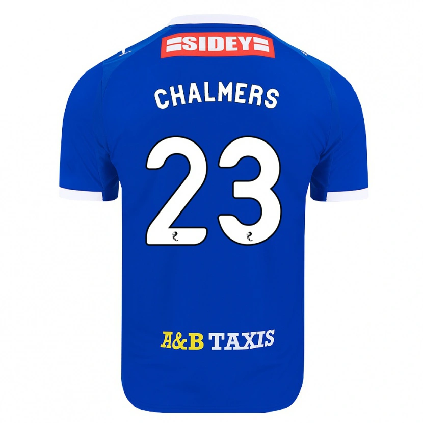 Danxen Mujer Camiseta Logan Chalmers #23 Azul Rojo Amarillo 1ª Equipación 2026/27 La Camisa México