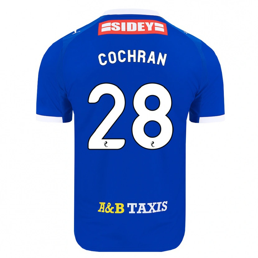 Danxen Mujer Camiseta Bobby Cochran #28 Azul Rojo Amarillo 1ª Equipación 2026/27 La Camisa México