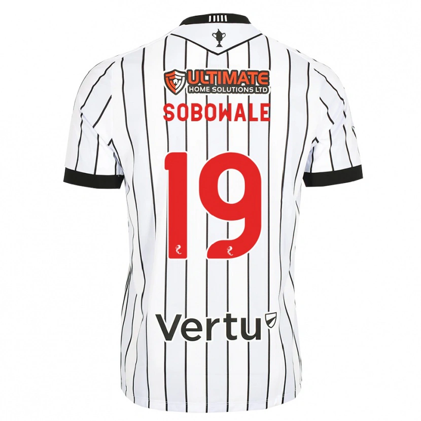 Danxen Mujer Camiseta Tunmise Sobowale #19 Blanco Negro Rojo 1ª Equipación 2026/27 La Camisa México