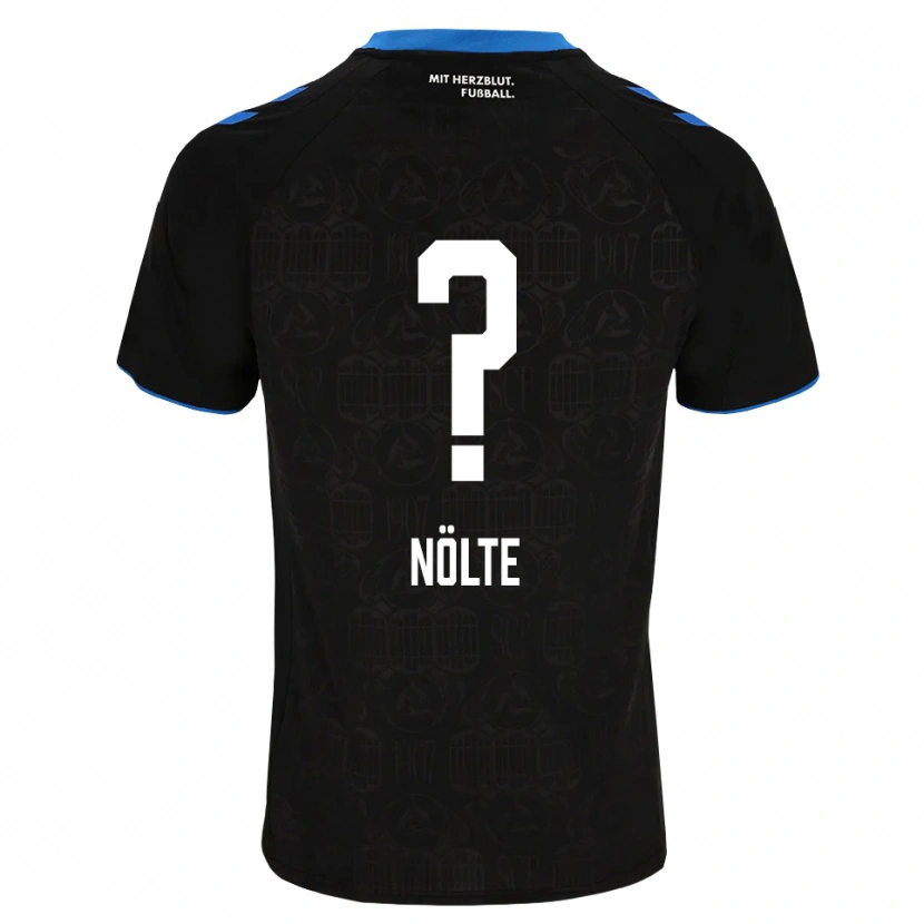 Danxen Mujer Camiseta Jannik Nölte #0 Negro Blanco Rojo 1ª Equipación 2026/27 La Camisa México