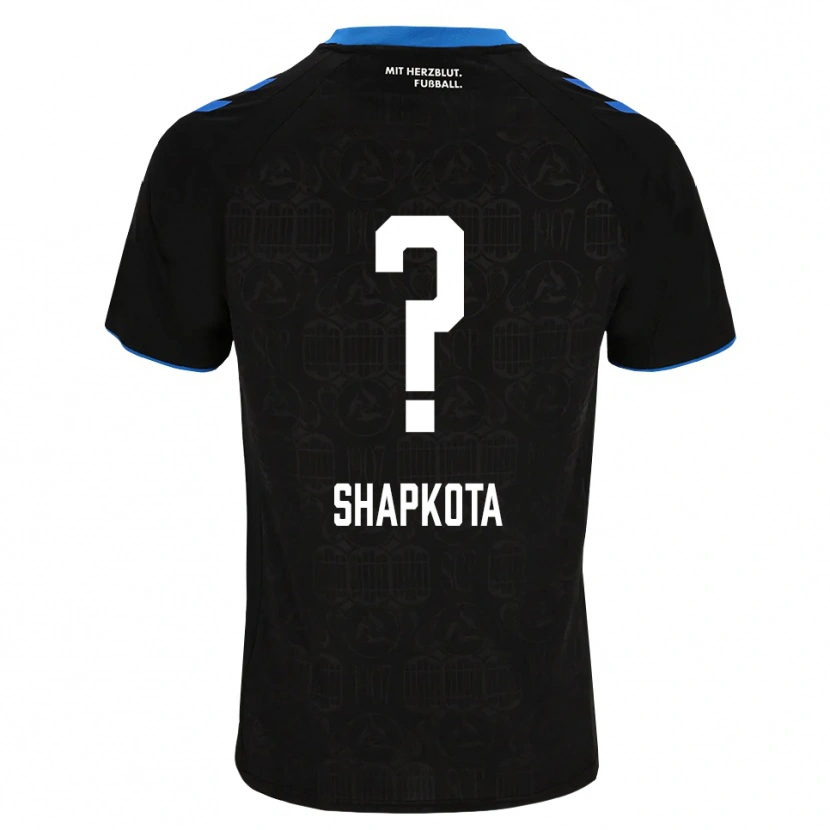 Danxen Mujer Camiseta Raul Shapkota #0 Negro Blanco Rojo 1ª Equipación 2026/27 La Camisa México