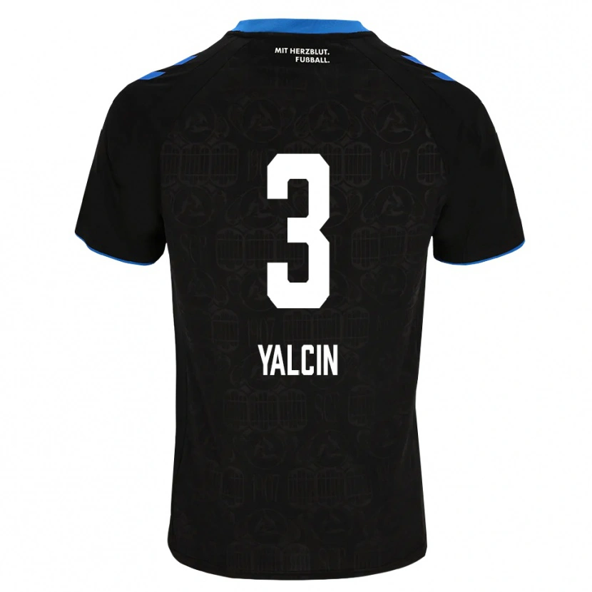 Danxen Mujer Camiseta Kerem Yalcin #3 Negro Blanco Rojo 1ª Equipación 2026/27 La Camisa México