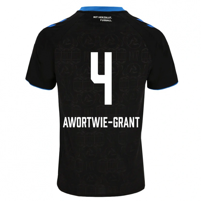 Danxen Mujer Camiseta Nyamekye Awortwie-Grant #4 Negro Blanco Rojo 1ª Equipación 2026/27 La Camisa México