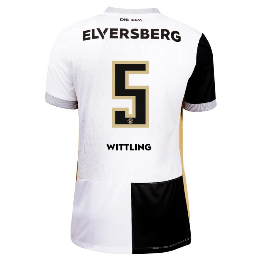 Danxen Mujer Camiseta Emilia Wittling #5 Negro Blanco Marrón 1ª Equipación 2026/27 La Camisa México
