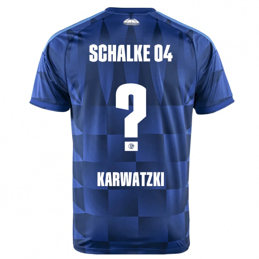 Danxen Mujer Camiseta Lucy Karwatzki #0 Azul Oscuro Amarillo Blanco 1ª Equipación 2026/27 La Camisa México