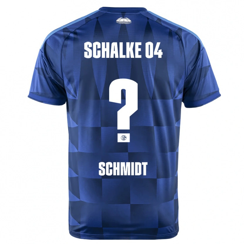 Danxen Mujer Camiseta Nele Schmidt #0 Azul Oscuro Amarillo Blanco 1ª Equipación 2026/27 La Camisa México