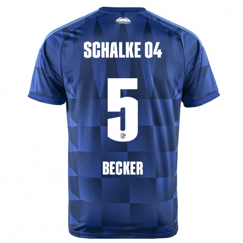 Danxen Mujer Camiseta Timo Becker #5 Azul Oscuro Amarillo Blanco 1ª Equipación 2026/27 La Camisa México