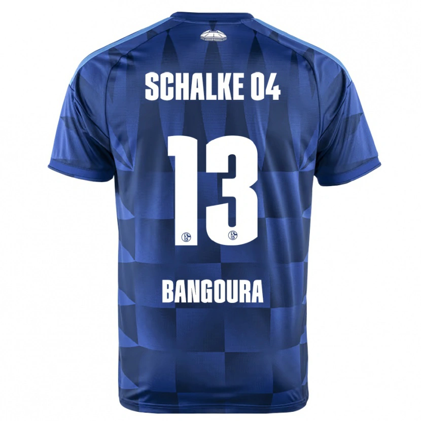 Danxen Mujer Camiseta Aboubacar Bangoura #13 Azul Oscuro Amarillo Blanco 1ª Equipación 2026/27 La Camisa México