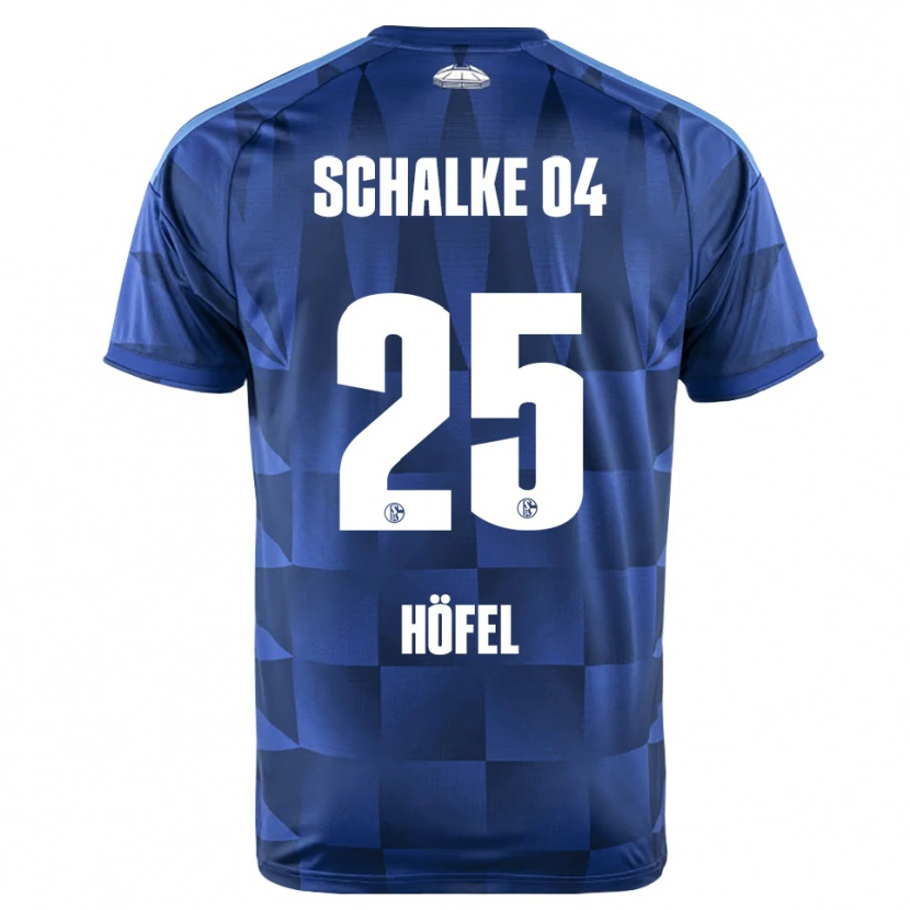 Danxen Mujer Camiseta Luca Höfel #25 Azul Oscuro Amarillo Blanco 1ª Equipación 2026/27 La Camisa México