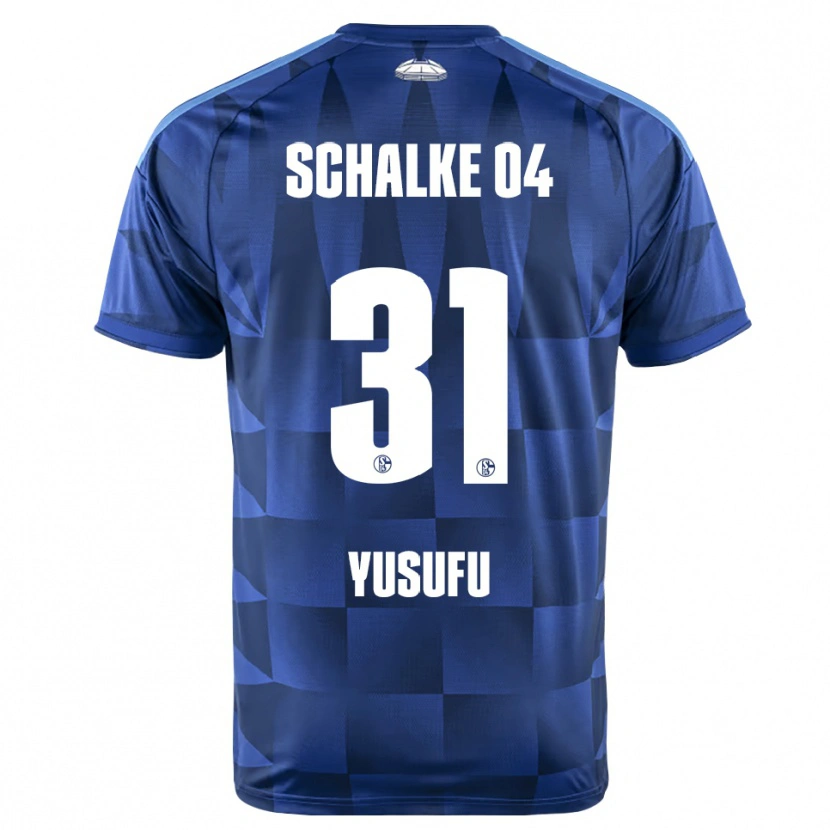 Danxen Mujer Camiseta Faaris Yusufu #31 Azul Oscuro Amarillo Blanco 1ª Equipación 2026/27 La Camisa México
