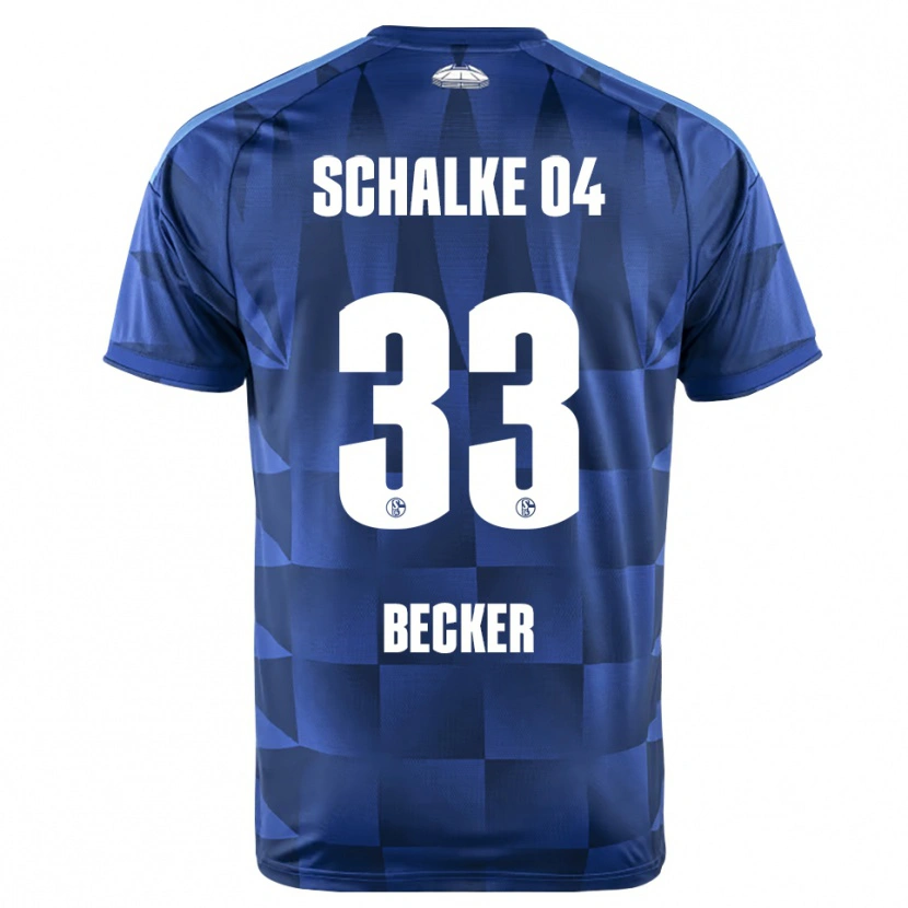 Danxen Mujer Camiseta Vitalie Becker #33 Azul Oscuro Amarillo Blanco 1ª Equipación 2026/27 La Camisa México