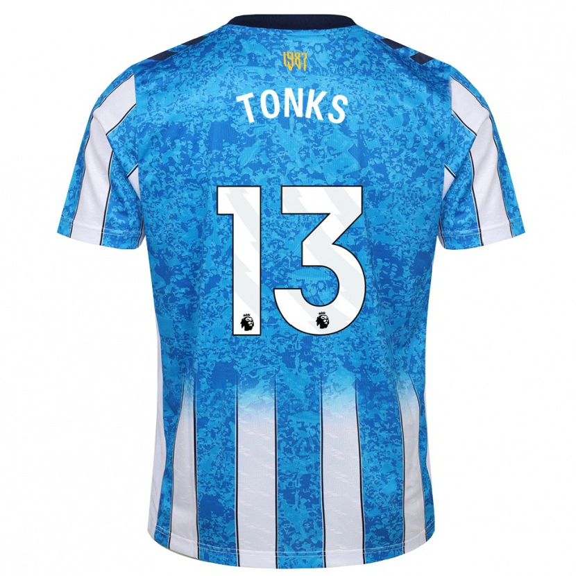 Danxen Mujer Camiseta Harrison Tonks #13 Blanco Azul Naranja 1ª Equipación 2026/27 La Camisa México