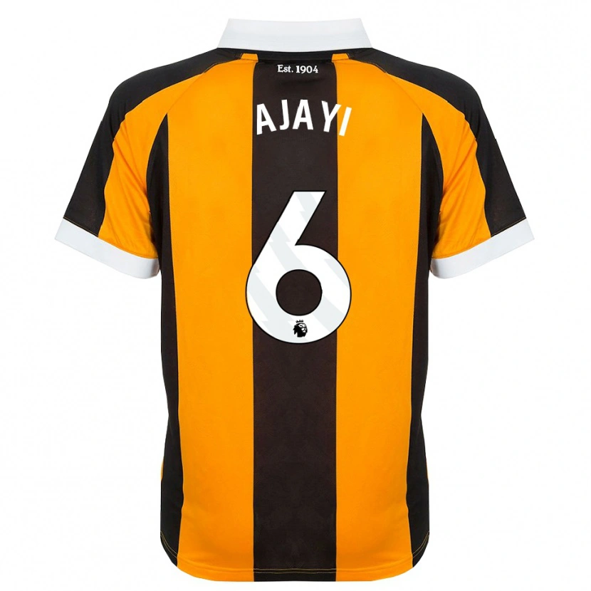 Danxen Mujer Camiseta Semi Ajayi #6 Naranja Negro Blanco 1ª Equipación 2026/27 La Camisa México