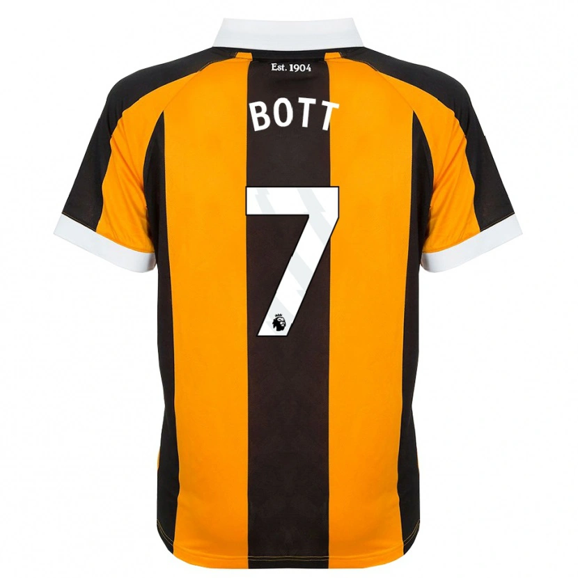 Danxen Mujer Camiseta Liberty Bott #7 Naranja Negro Blanco 1ª Equipación 2026/27 La Camisa México