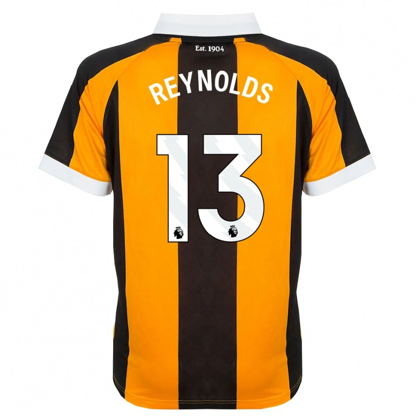 Danxen Mujer Camiseta Kerr Reynolds #13 Naranja Negro Blanco 1ª Equipación 2026/27 La Camisa México