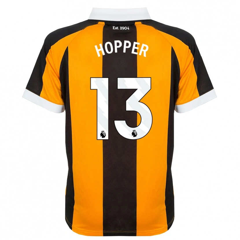Danxen Mujer Camiseta Jake Hopper #13 Naranja Negro Blanco 1ª Equipación 2026/27 La Camisa México