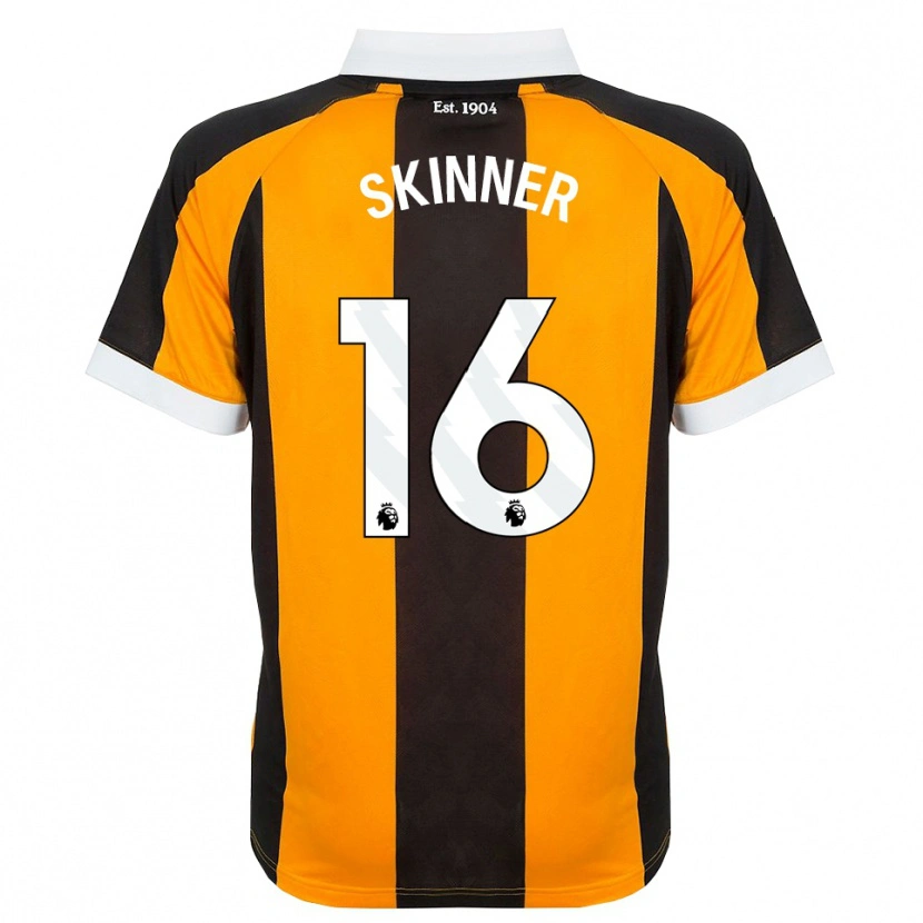 Danxen Mujer Camiseta Harley Skinner #16 Naranja Negro Blanco 1ª Equipación 2026/27 La Camisa México