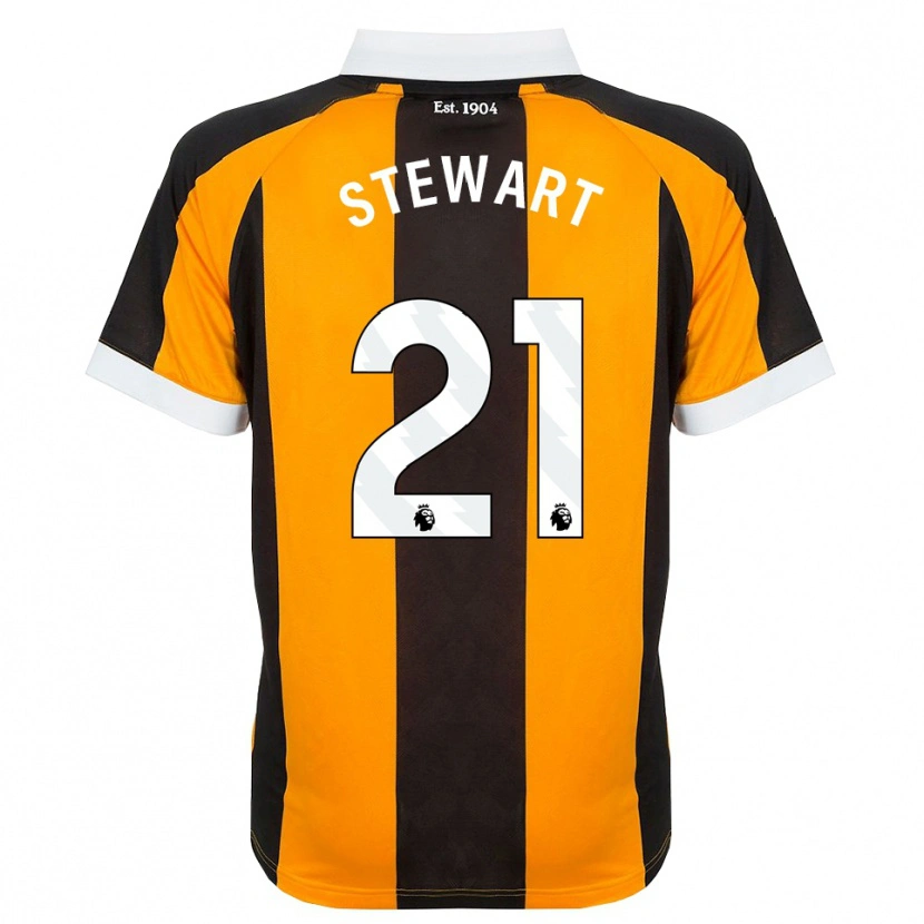Danxen Mujer Camiseta Alice Stewart #21 Naranja Negro Blanco 1ª Equipación 2026/27 La Camisa México