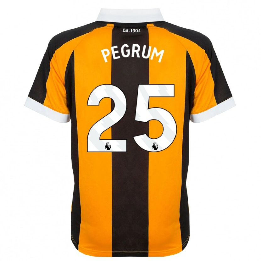 Danxen Mujer Camiseta Florence Pegrum #25 Naranja Negro Blanco 1ª Equipación 2026/27 La Camisa México
