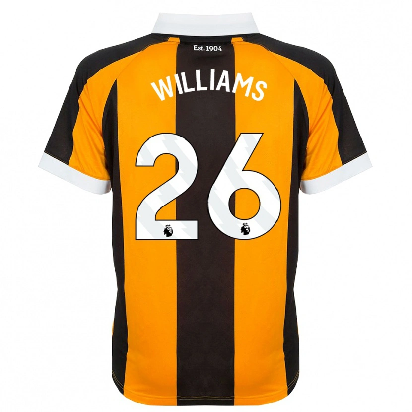 Danxen Mujer Camiseta Annabel Williams #26 Naranja Negro Blanco 1ª Equipación 2026/27 La Camisa México