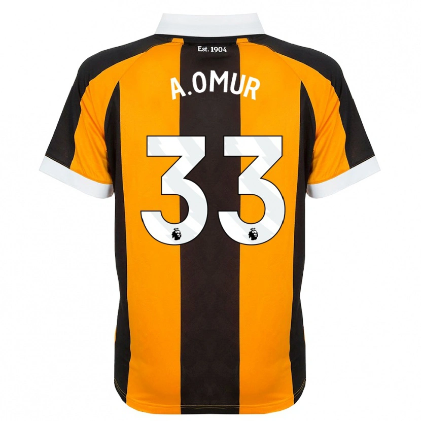 Danxen Mujer Camiseta Abdülkadir Ömür #33 Naranja Negro Blanco 1ª Equipación 2026/27 La Camisa México