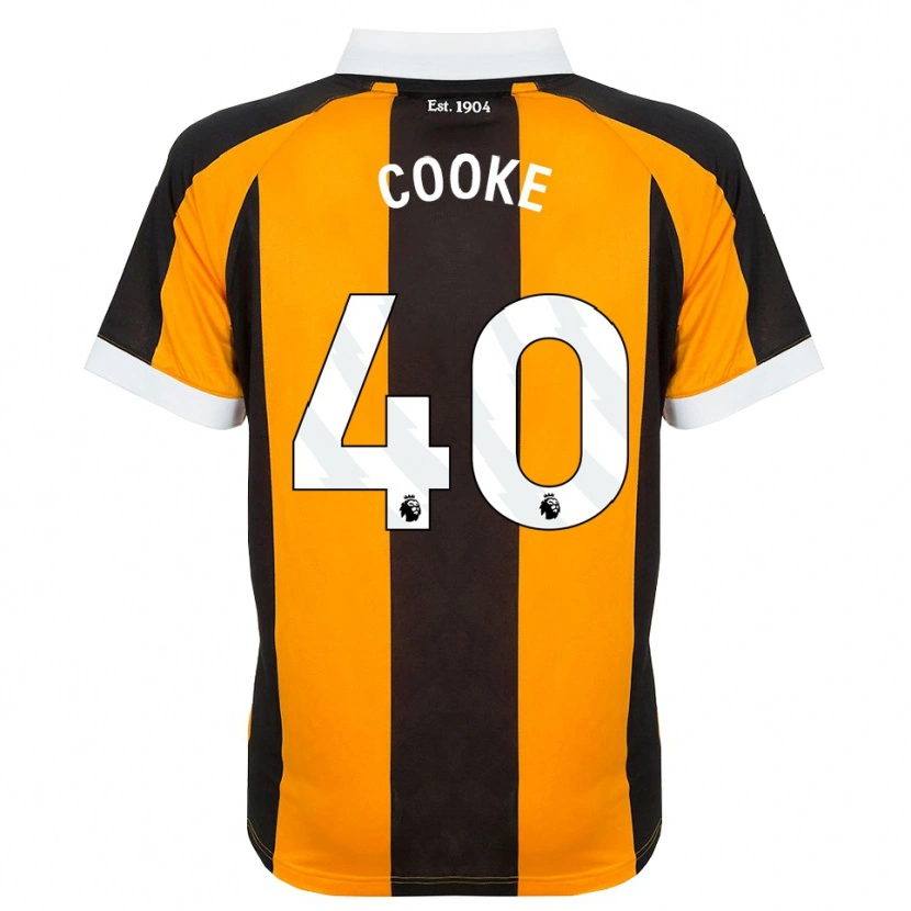 Danxen Mujer Camiseta Megan Cooke #40 Naranja Negro Blanco 1ª Equipación 2026/27 La Camisa México