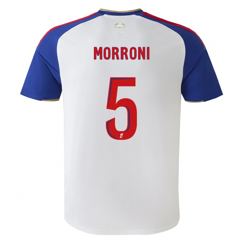 Danxen Mujer Camiseta Perle Morroni #5 Azul Real Rojo Blanco 1ª Equipación 2026/27 La Camisa México