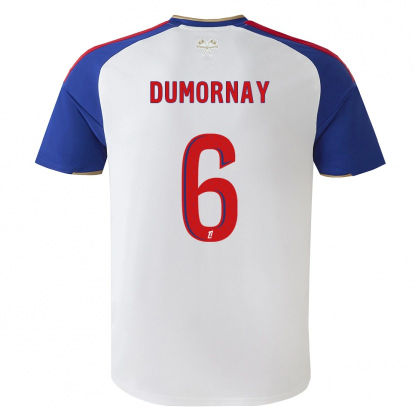 Danxen Mujer Camiseta Melchie Dumornay #6 Azul Real Rojo Blanco 1ª Equipación 2026/27 La Camisa México