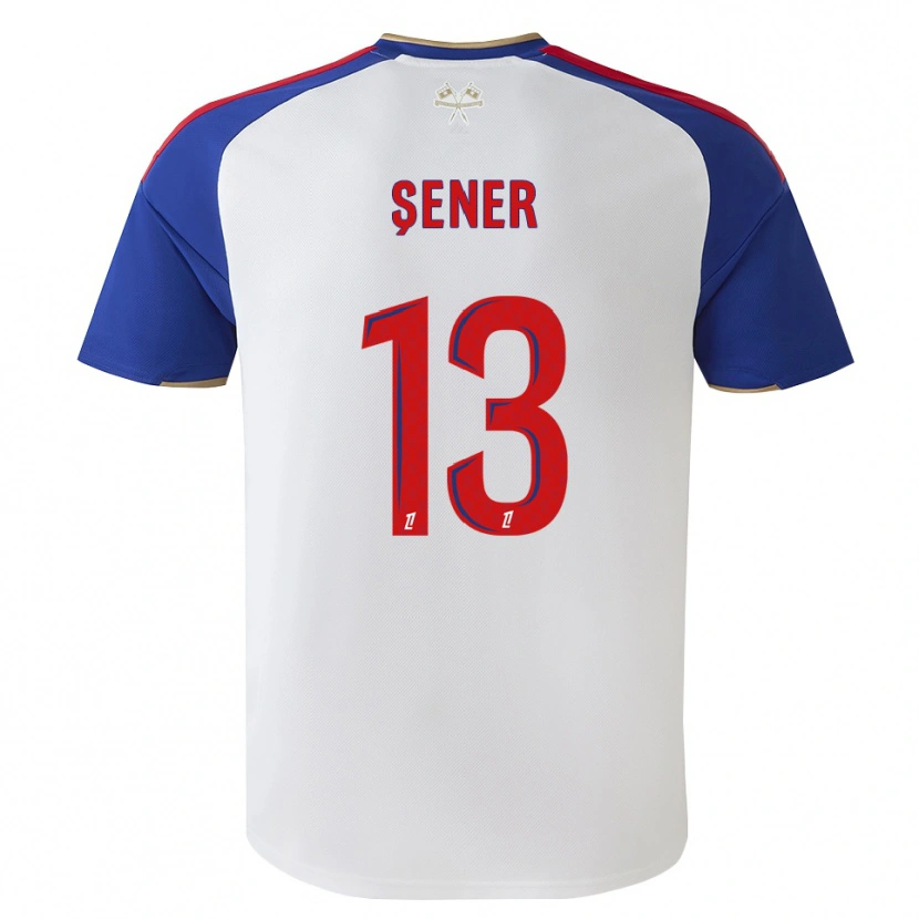 Danxen Mujer Camiseta Haktan Şener #13 Azul Real Rojo Blanco 1ª Equipación 2026/27 La Camisa México