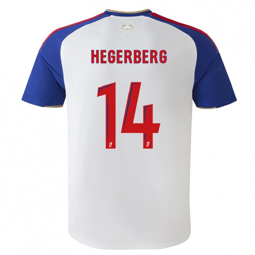 Danxen Mujer Camiseta Ada Hegerberg #14 Azul Real Rojo Blanco 1ª Equipación 2026/27 La Camisa México