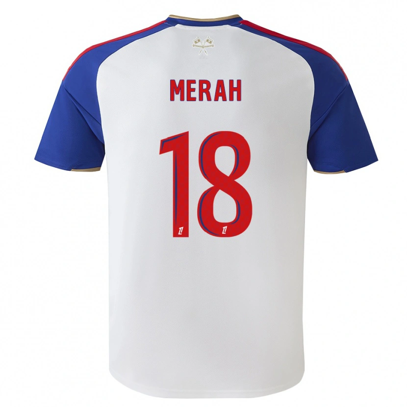 Danxen Mujer Camiseta Khalis Merah #18 Azul Real Rojo Blanco 1ª Equipación 2026/27 La Camisa México